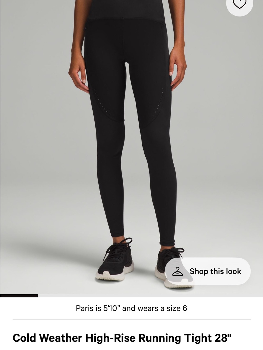 lululemon athletica Black High-Rise Performance Leggings